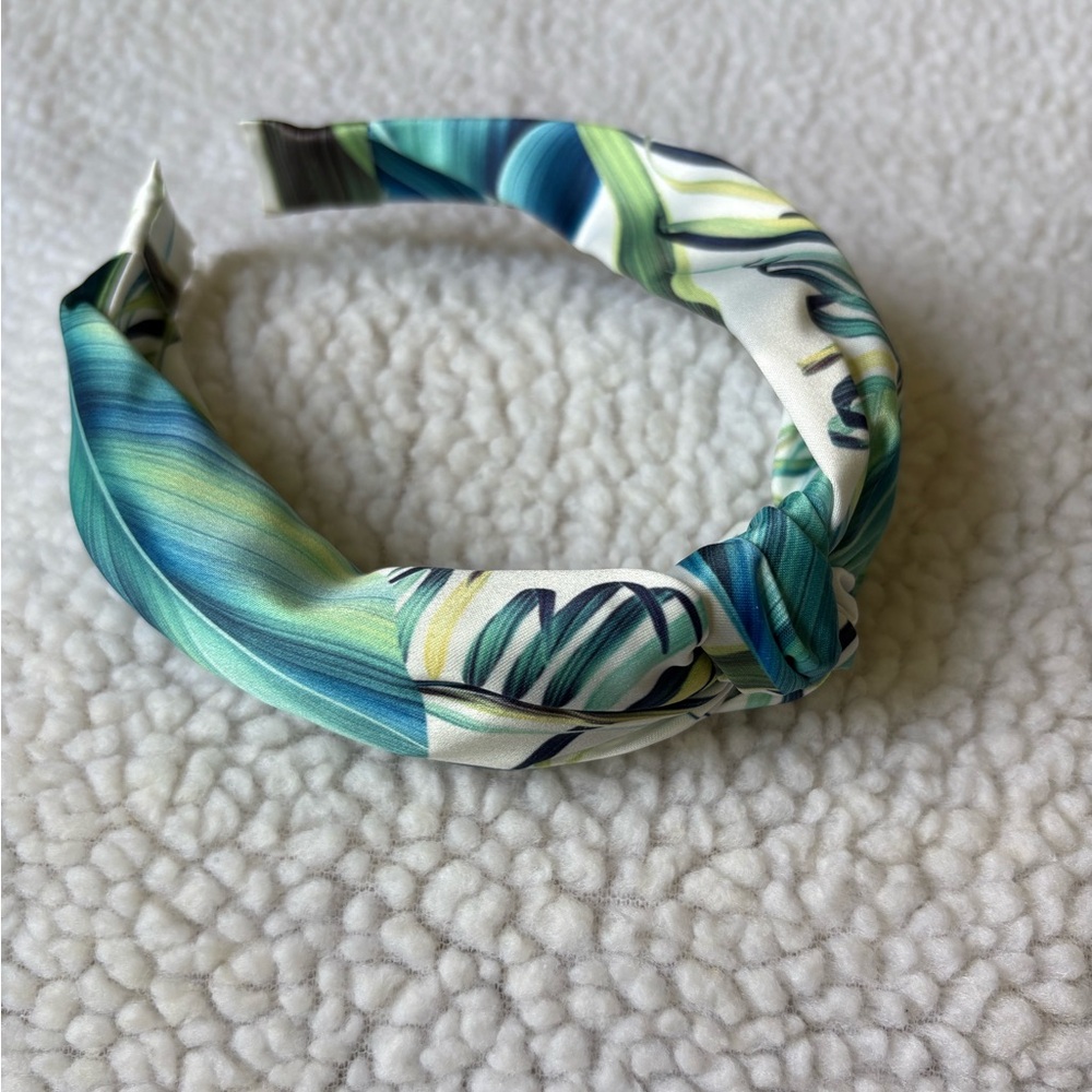 Anthropologie Tropical Print Headband - Picture 3 of 8